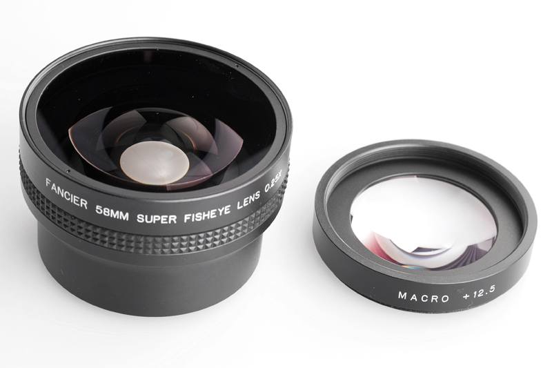 Fanciet Fisheye 58mm 0.25x +12.5