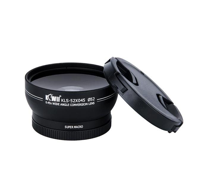 Kiwifotos 0.45× Vidvinkel 52mm med makrolins 10x