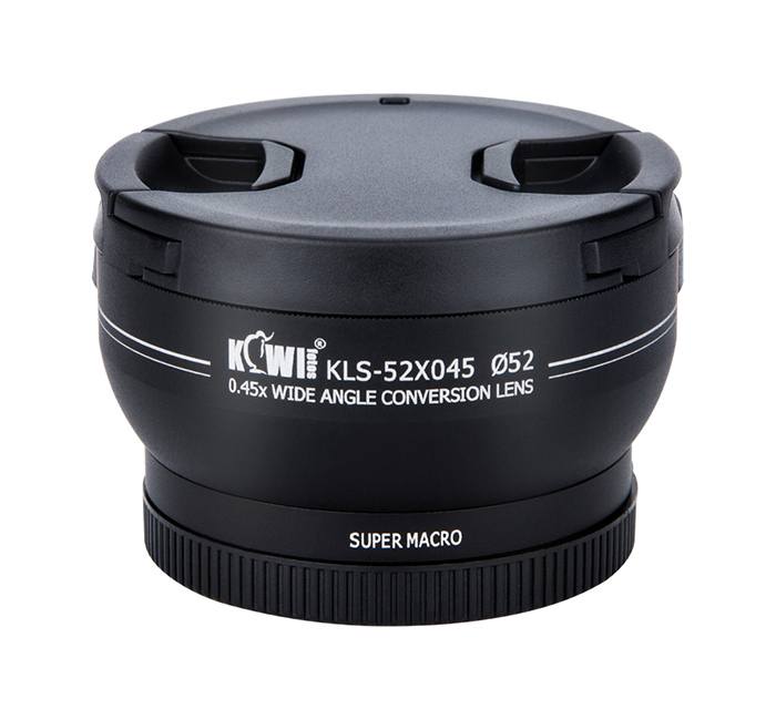 Kiwifotos 0.45× Vidvinkel 52mm med makrolins 10x