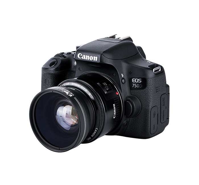 Kiwifotos 0.45× Vidvinkel 52mm med makrolins 10x