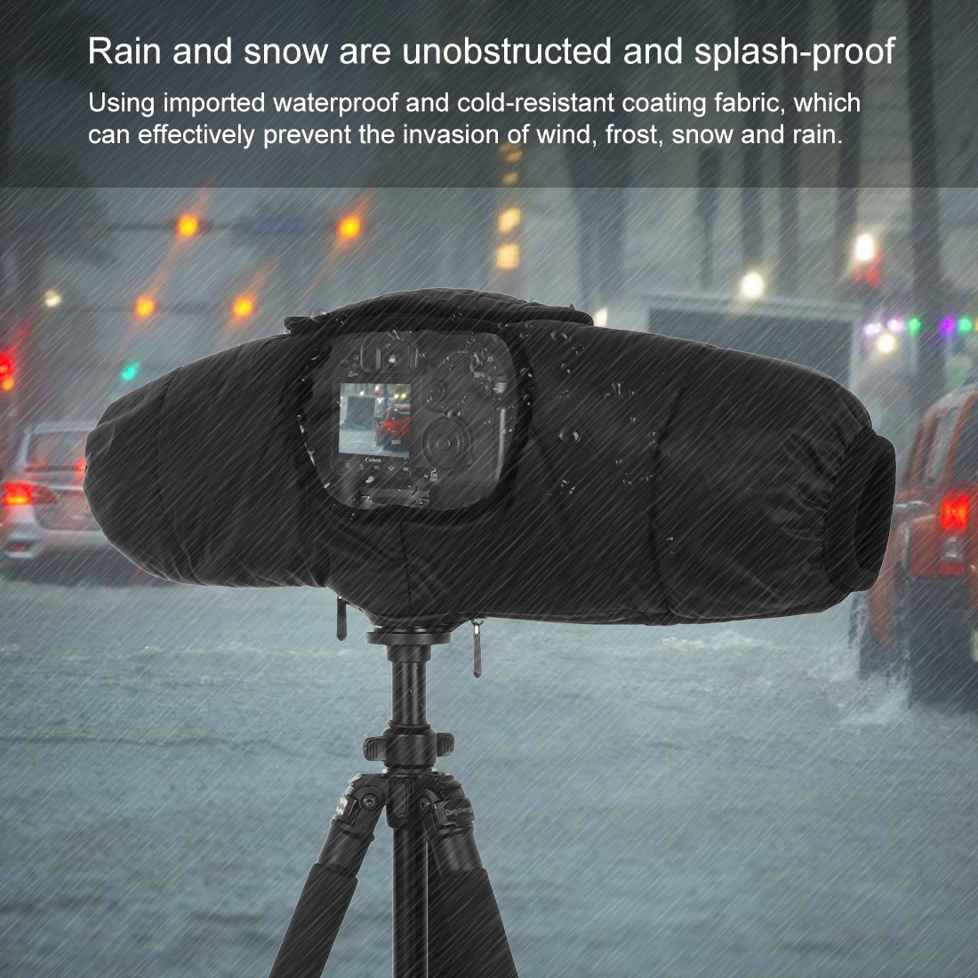Puluz Vinterfodrat regnskydd för DSLR & SLR-kameror