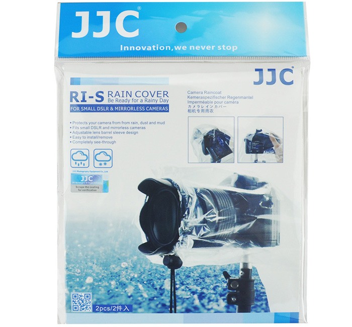  JJC Regnskydd 2st för spegellösa systemkameror