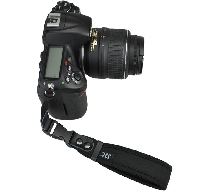  JJC ST-1B Handledsrem fr DSLR (Svart)