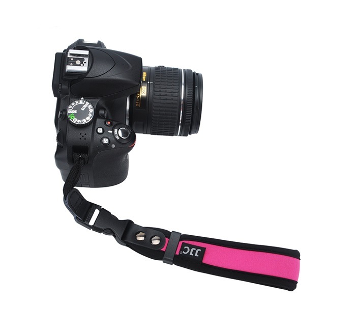  JJC ST-1MA Handledsrem fr DSLR (Magenta)