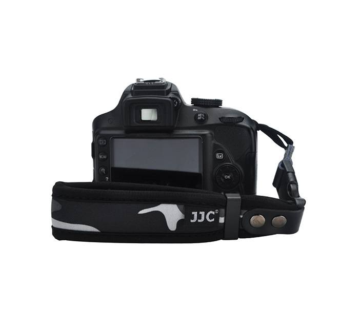  JJC ST-1YGR Handledsrem fr DSLR (Kamouflagefrgad)