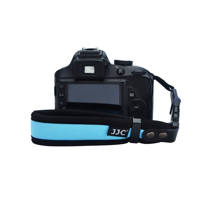  JJC Handledsrem fr DSLR (Himmelsbl)