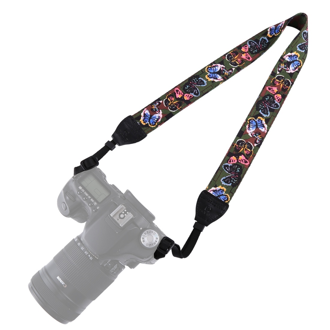Puluz Kamerarem - Fjärilsmönster (Multifärgad)