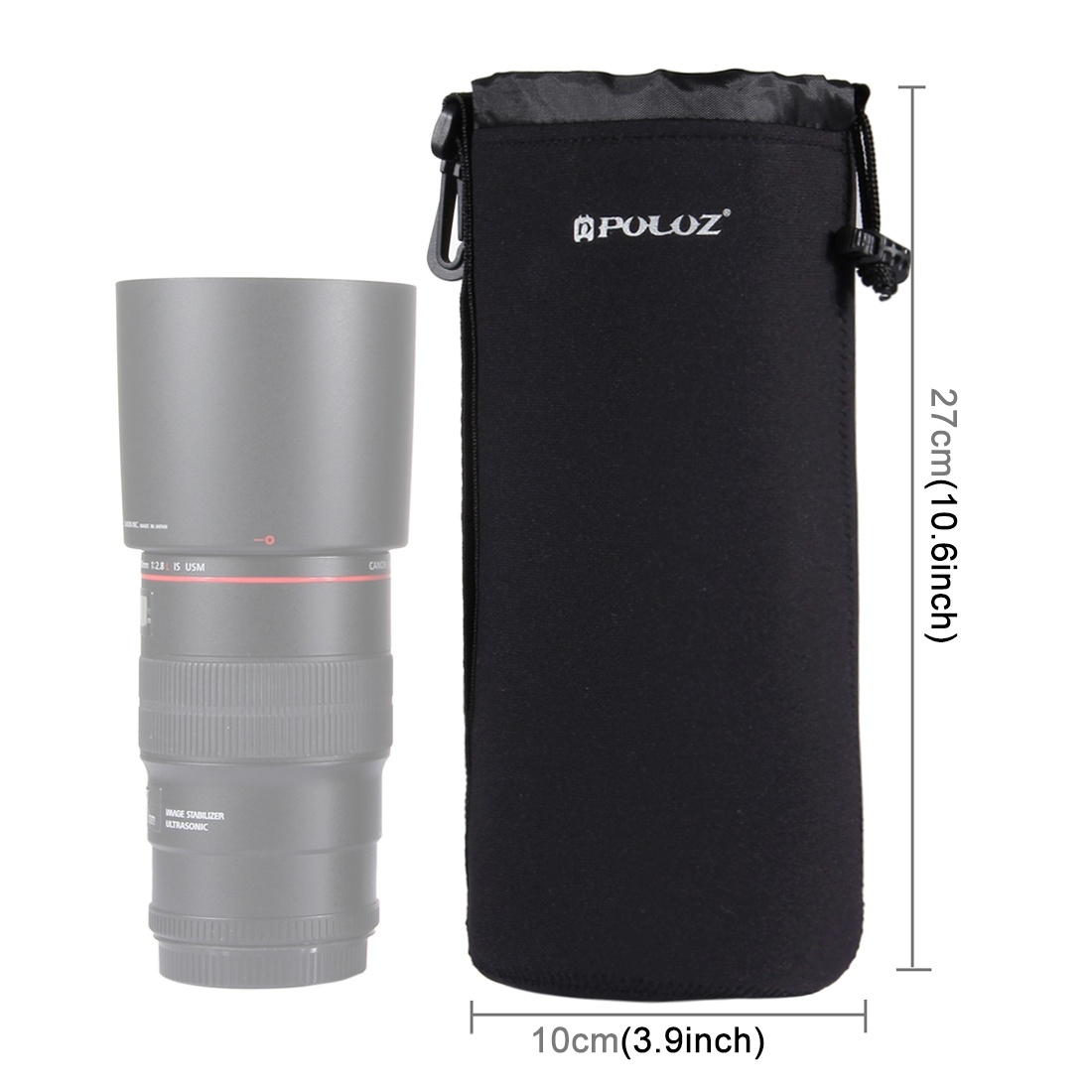 Puluz Handhållen kolfiber stabilisator för DSLR/DV-kameror (27-37cm)