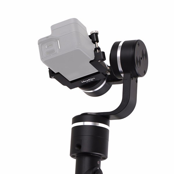 ViewFlex 3-Axlad Motoriserad Handhållen Gimbal Kamerastabilisator för GoPro
