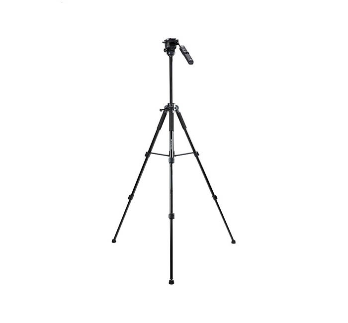 Kamerastativ/fjärr 165cm med videohuvud - JJC