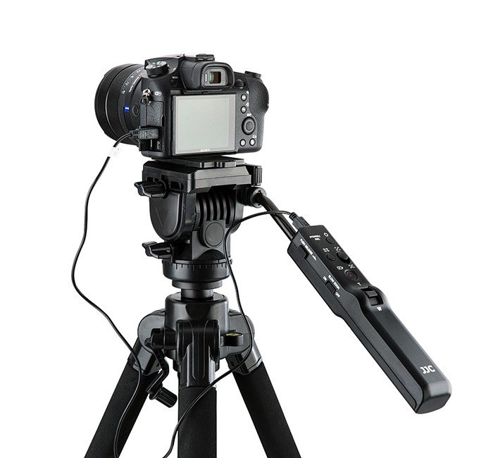 Kamerastativ/fjrr 165cm med videohuvud - JJC
