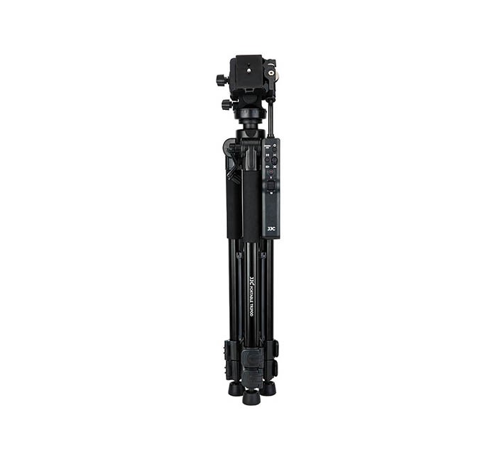Kamerastativ/fjärr 165cm med videohuvud - JJC
