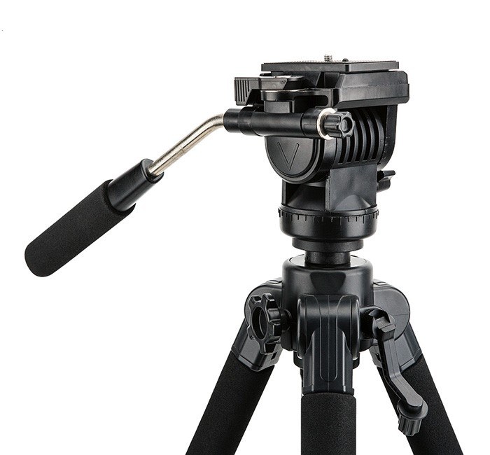 Kamerastativ/fjärr 165cm med videohuvud - JJC