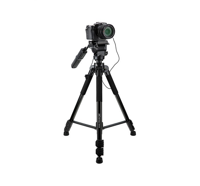 Kamerastativ/fjärr 165cm med videohuvud - JJC