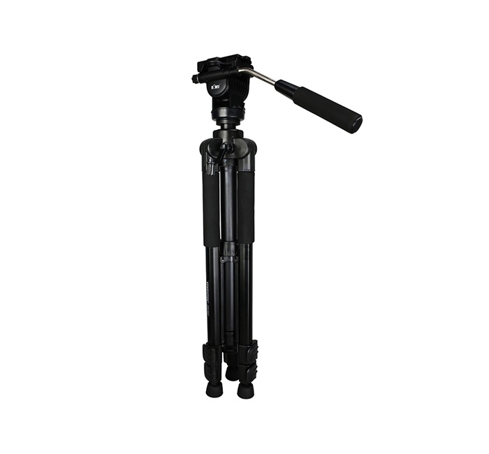 Kamerastativ 165cm med videohuvud – Kiwifotos KTP-1653