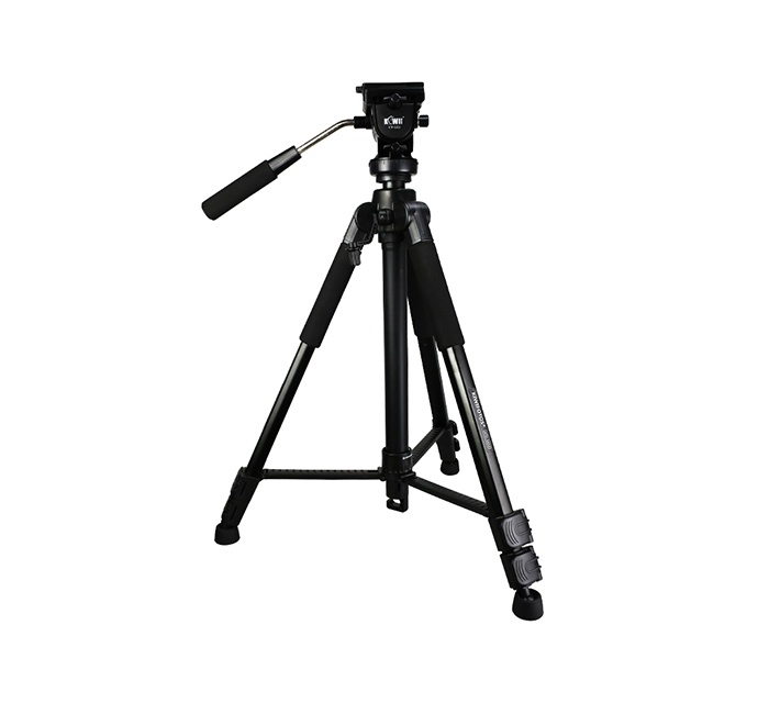 Kamerastativ 165cm med videohuvud – Kiwifotos KTP-1653