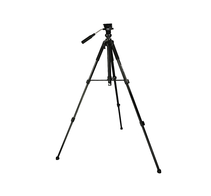  Kamerastativ 165cm med videohuvud  Kiwifotos KTP-1653