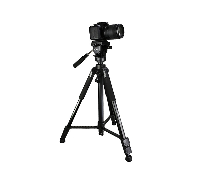 Kamerastativ 165cm med videohuvud – Kiwifotos KTP-1653