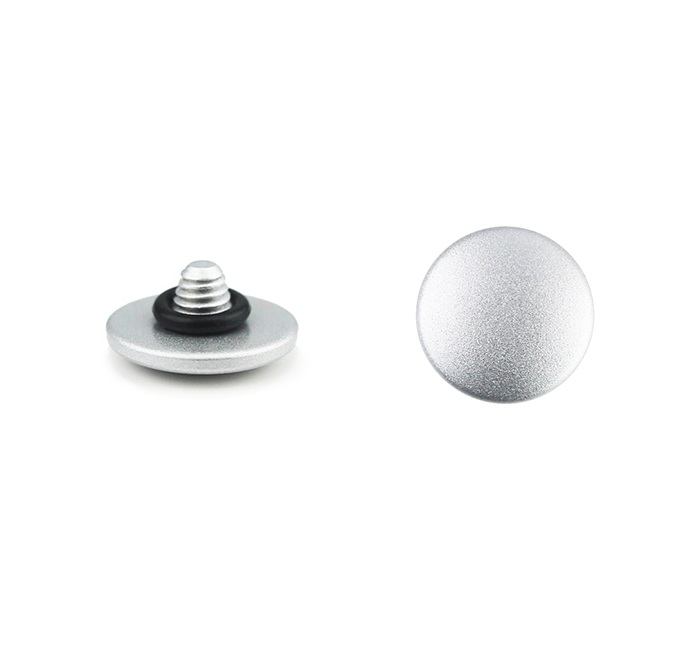  JJC Mjuk avtryckarknapp Konvex Silver Soft release button