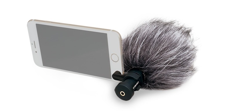 CoMica Cardioid Directional Video Mic För SmartPhone