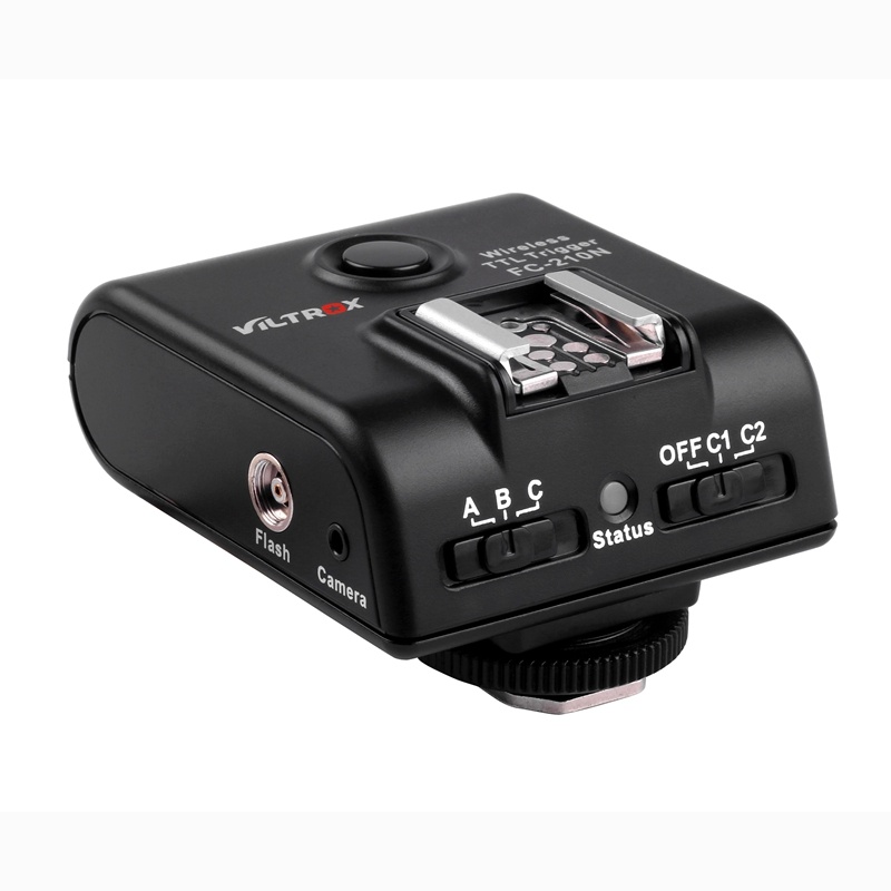  Viltrox FC-210N sändare för Nikon D800E, D800, D700, D7000, D5200, D5100, D3200