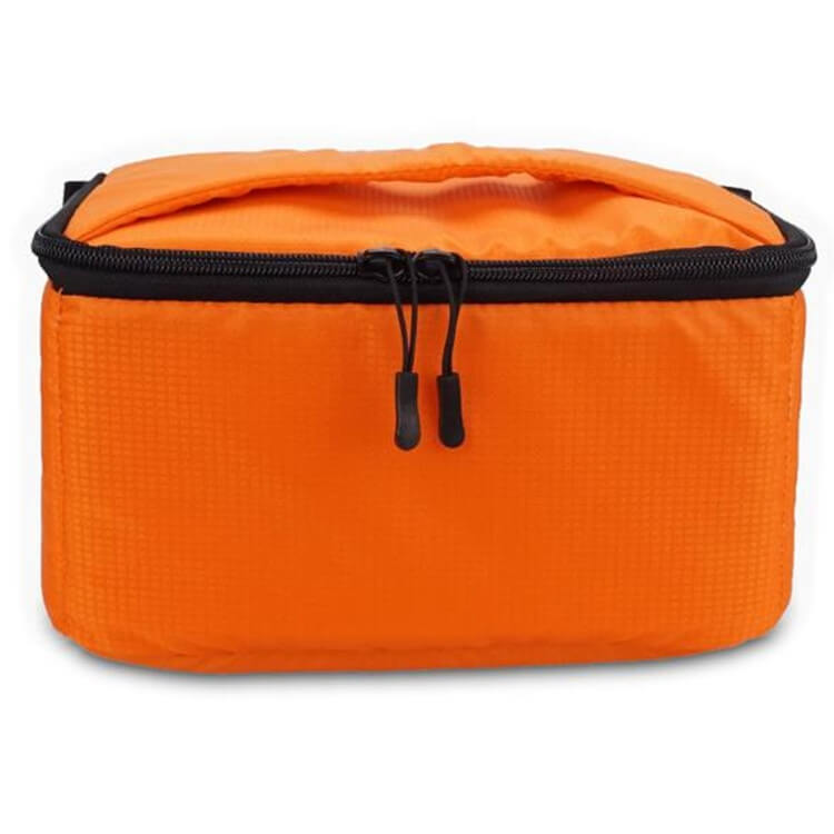  Innervska fr kamera & optik med handtag 26x15x14cm Orange