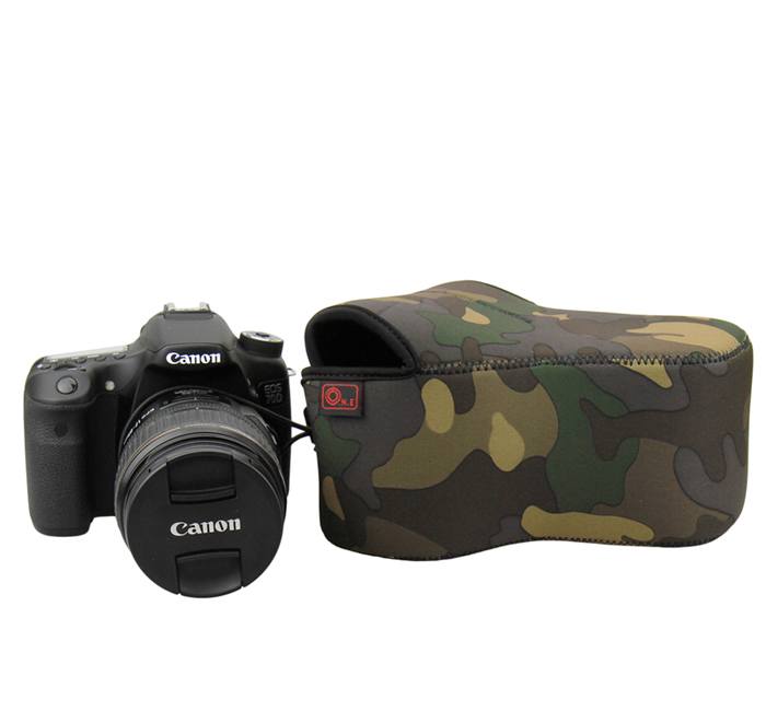 JJC OC-MC3 Kameraväska För stor DSLR Kamouflage grön