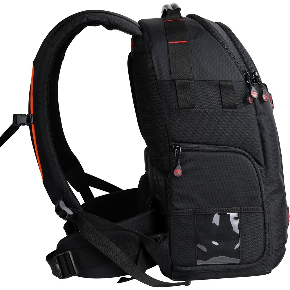 Nest kameraryggsäck Hiker 200 - Svart (49 liter)