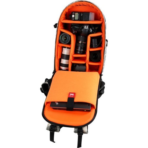 Nest kameraryggsäck Hiker 200 - Svart 49 liter
