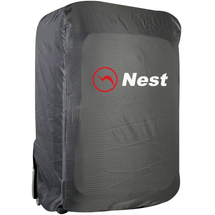 Nest Odyssey kameraväska/kameraryggsäck med hjul - Svart