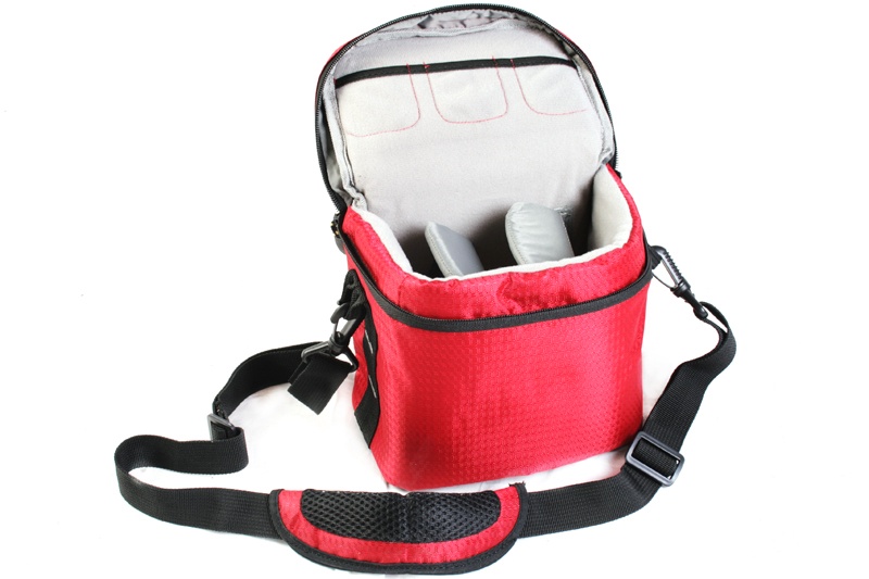 Fancier kameraväska Vista - Röd 5 liter