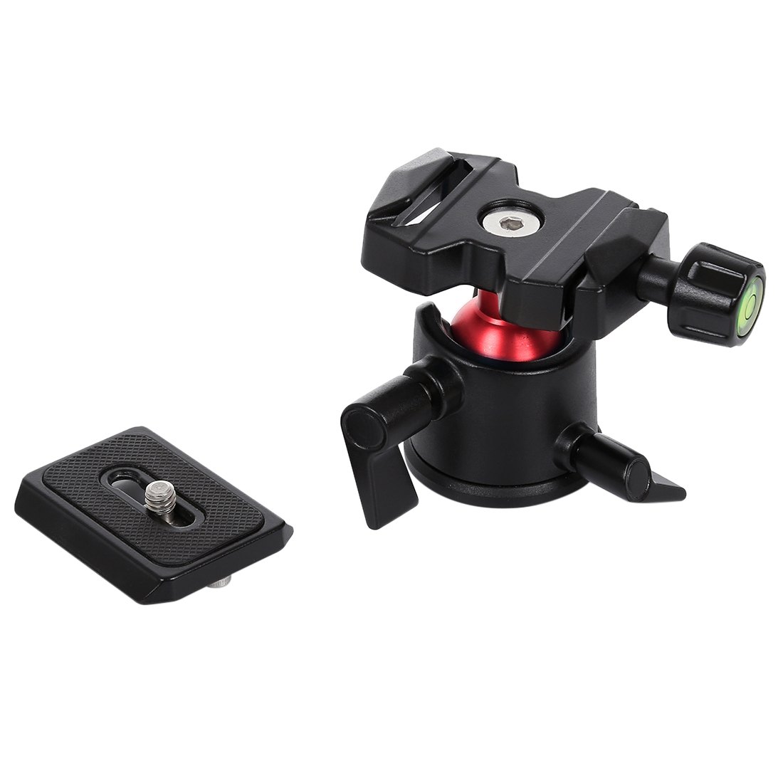 PULUZ 360 roterbart kulledshuvud med snabbplatta för DSLR