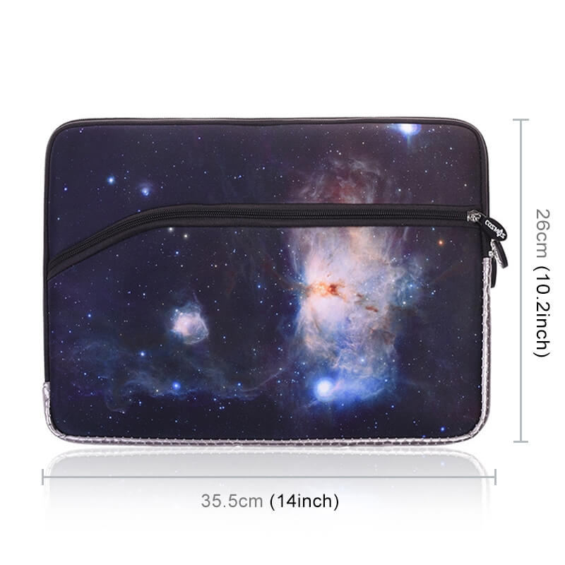 Laptopfodral för 13.3 tum - Rymdmönster