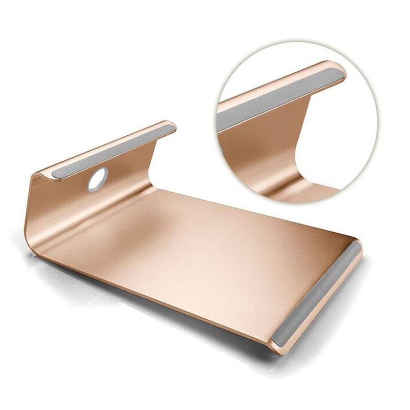 Laptophållare i aluminium