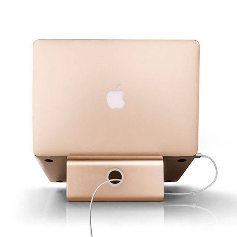 Laptophållare i aluminium