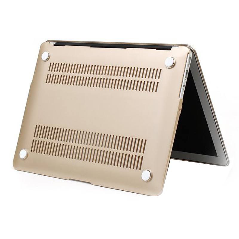 Skal för Macbook Air 13.3-tum (A1369 / A1466) - Matt frostat Guld
