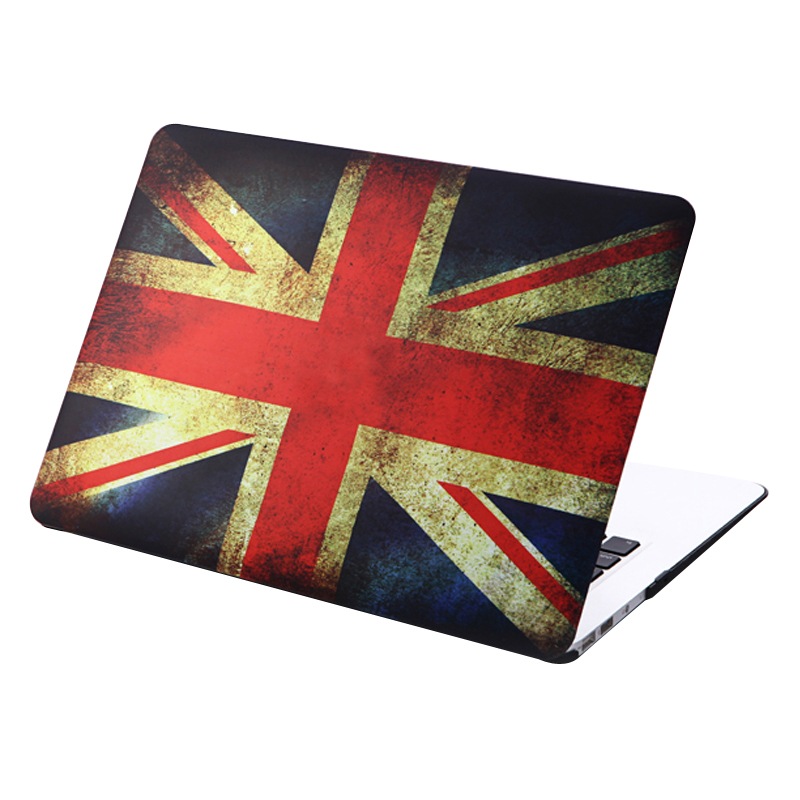  Skal fr Macbook Air 11.6-tum - (A1370/A1465) - Storbritanniens flagga