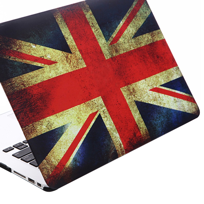  Skal fr Macbook Air 11.6-tum - (A1370/A1465) - Storbritanniens flagga