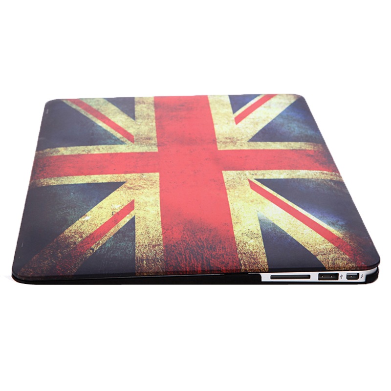 Skal för för Macbook Air 13.3-tum - (A1369/A1466) - Storbritanniens flagga
