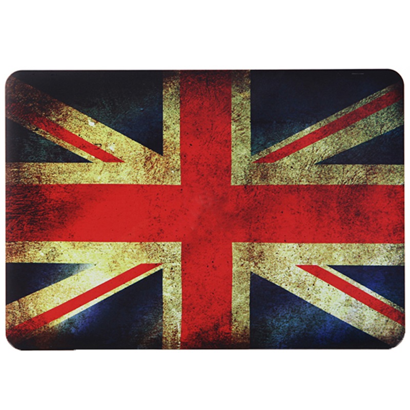 Skal för för Macbook Air 13.3-tum - (A1369/A1466) - Storbritanniens flagga
