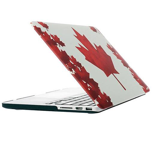  Skal fr Macbook Pro Retina Kanadas flagga 15.4-tum