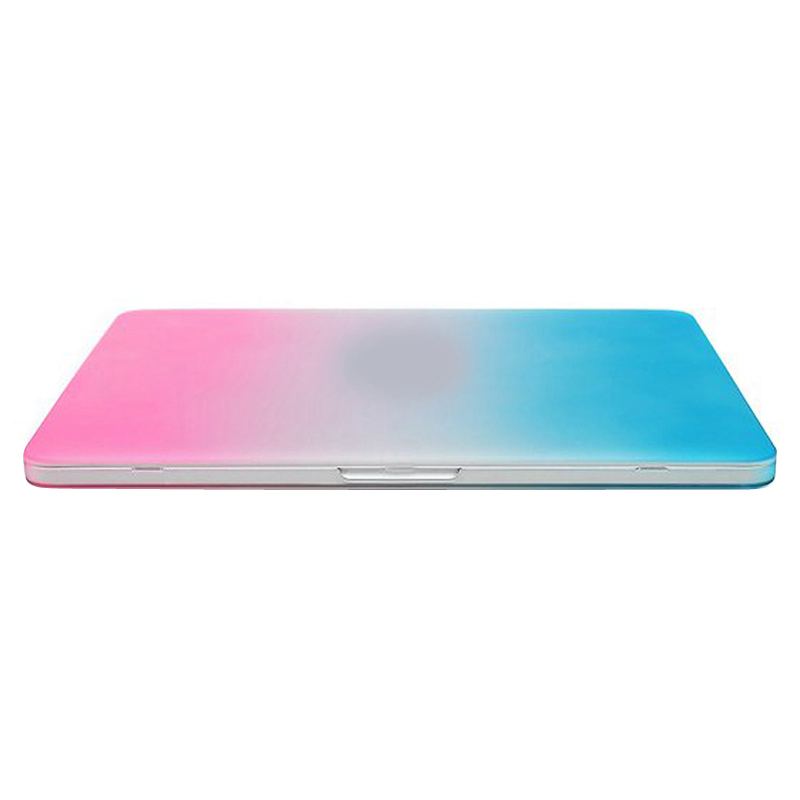 Skal för Macbook Pro Retina Matt frostat blå & rosa 15.4-tum