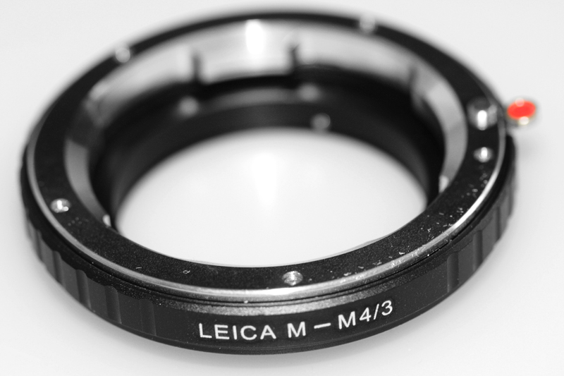  Kiwifotos Objektivadapter till Leica (M) fr Micro 4/3 kamerahus