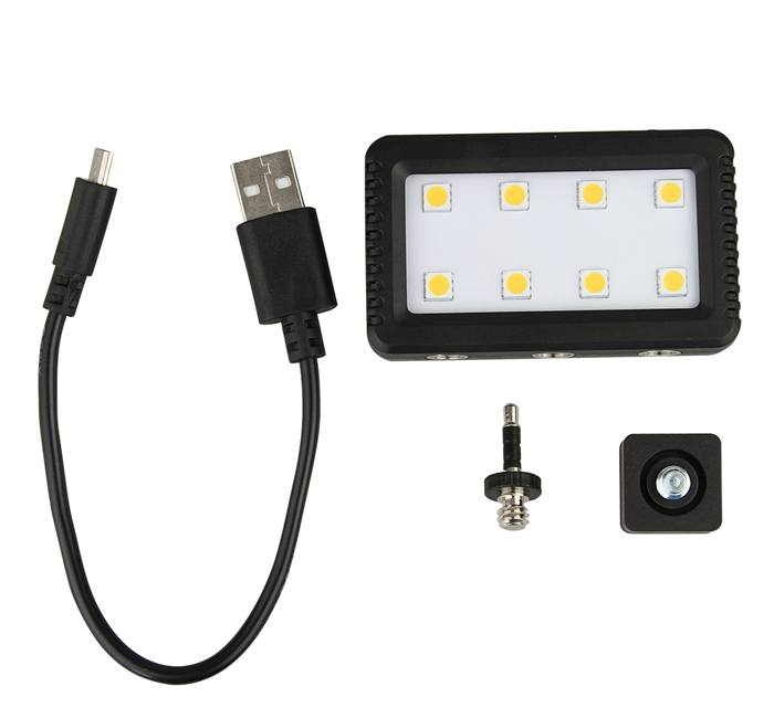 JJC LED-8 Mini Videolampa - 8st lysdioder