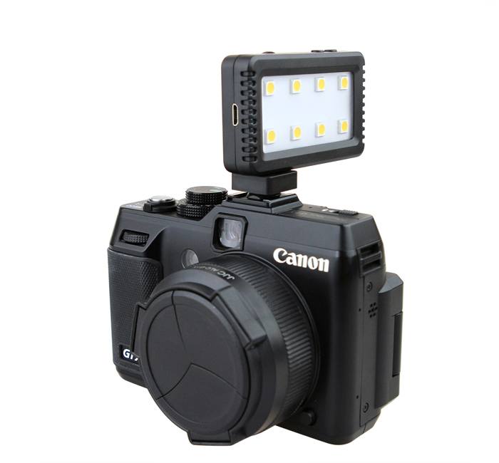 JJC LED-8 Mini Videolampa - 8st lysdioder
