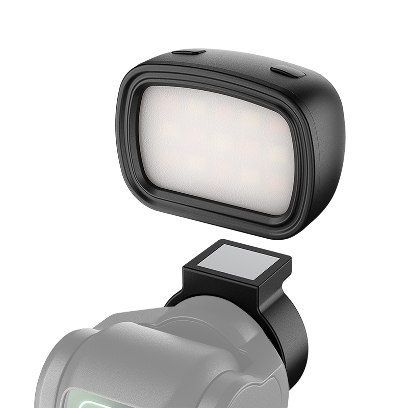  JJC 3st Mini LED-lampor och hållare för DJI Osmo Pocket 3 från Kamda – snabb leverans och trygg e-handel