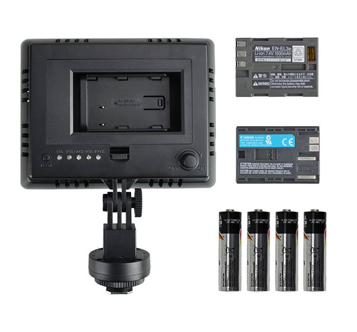 JJC Videolampa med 160st lysdioder