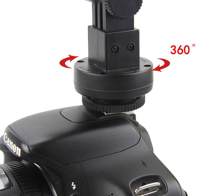 JJC Videolampa med 160st lysdioder