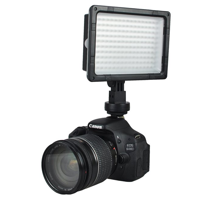 JJC Videolampa med 160st lysdioder
