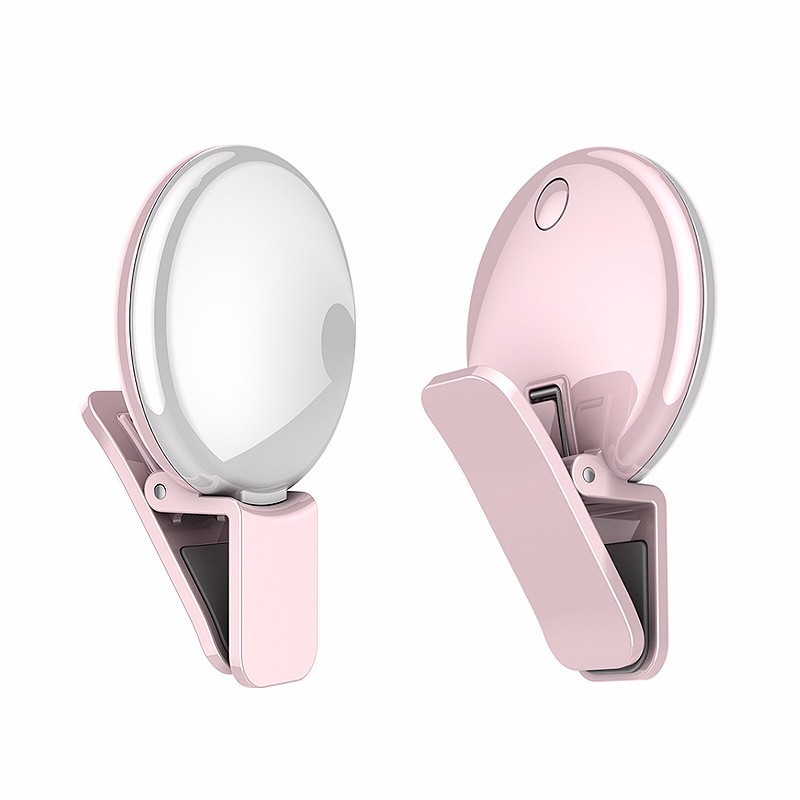  Universal clip-on led-lampa fr selfies fr Smartphone
